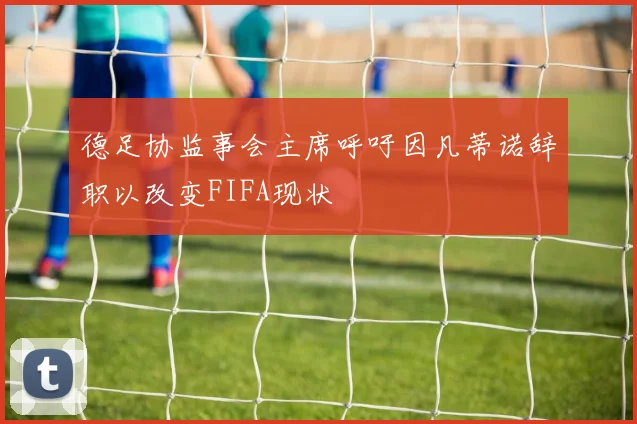 德足协监事会主席呼吁因凡蒂诺辞职以改变FIFA现状